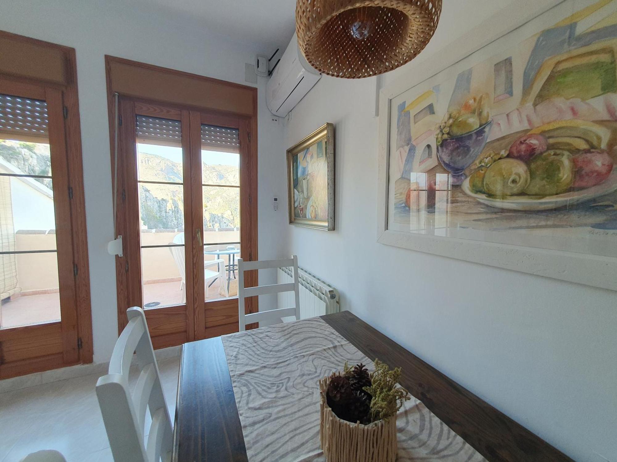 Atico Guadalest Rooftop Apartment With 360º Views And Art Buitenkant foto